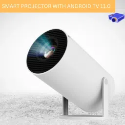 Guggu Mini HD Projector for Home 4KSupport With Built-in App Netflix/Prime/YouTubeJ411 (4500 lm / 1 Speaker / Wireless / Remote Controller) Portable Projector-picture-12