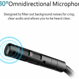 coolcold Noise Cancelling USB Microphone for Windows and Mac, Professional PC Microphone Computer, Laptop, Desktop, Plug and Play Mic Camera Microphone image 2