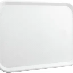 Rectangular Plastic Serving Tray (White) Tray-23