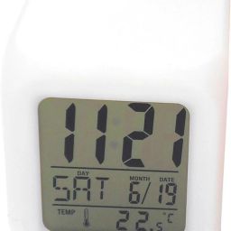 Digital White Clock-image-69