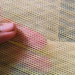 idealabs77 solutions Foldable Plastic Storage Mesh Net Basket With Zipper and Handle 3 pcs Nylon Fruit & Vegetable Basket image 4