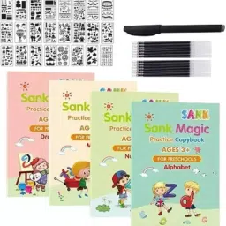 Magic Practice Copy Book Children Tracing Book Kids Education Learning Books V86-image-85