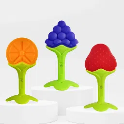Fruits Shape Teethers for Baby, Baby Chew Toys & Mittens Teether-6