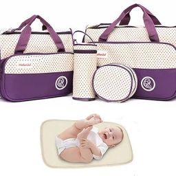 Diaper Tote Bag Set for Mothers for Travel Tote Diaper Bag-image-62