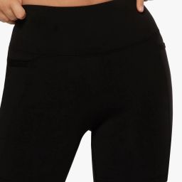 Solid Men Black Tights-image-5