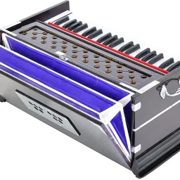 sg musical Harmonium 7 Stopper3 1/4 Ocatve 39 Key harmonium musical instruments Indian musical Instruments 3.25 Octave Hand Pumped Harmonium image 2