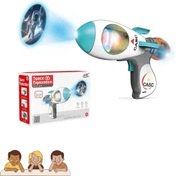 Space Blaster Toy Gun with Light, Music and Astronaut Projector Fun Toy For Kids-image-33
