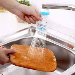 rkvilla 360 Adjustable Rotating Kitchen Sink Tap Water Saving Nozzle Shower Head Faucet Multiple Regulator Faucet Nozzle image 2