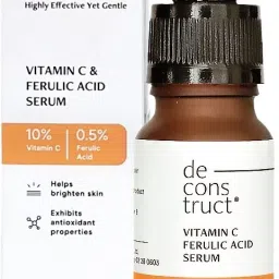 deconstruct 10% Vitamin C face serum with +0.5% Ferulic Acid Skin brightening-4