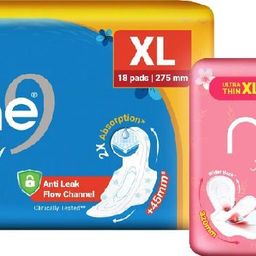 niine Naturally Cottony Soft (XL, XL+) Ultra-Thin Day & Night Protection - Combo of 2 Sanitary Pad-picture-43