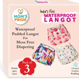 ® Waterproof Padded Cotton Smart Langot with Gentle Elastics-StayDry Layer-17