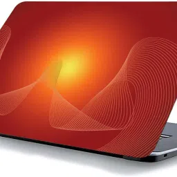 qth FLORAL LAP-2882 VINYL Reusable Laptop Skin Compatible for 15.6 inch-image-48
