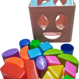 Chunky Shape Blocks and Sorting Box-14