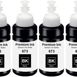 HV Cartridges T673 Ink Refill for Epson L801, L805,L1800,L800,L810,L850,L1300,L605 Printer Black Ink Bottle-image-96