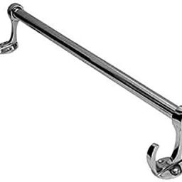 Harigario Stainless Chrome 60 CM Towel Rod 24 inch 1 Bar Towel Rod-29
