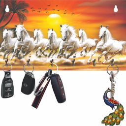 Key holder Home décor gift item Wood Key Holder-image-85