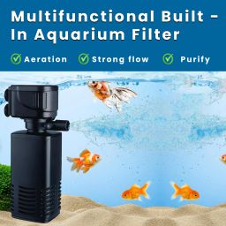 Aquarium Water Filter Silent & Energy-Efficient Multi-Stage Filtration System Power Aquarium Filter-20