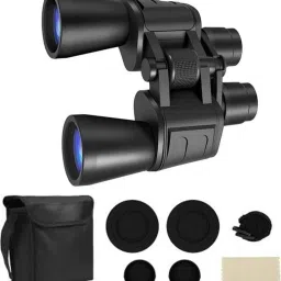 SellRider Professional Light weight Size Binocular Telescope Folding 20 X 50 Zoom Lens for Sports, Hunting, Camping for Bird Watching Binoculars-image-33