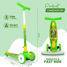 speedfox Kids Scooter with PU Wheels, Foldable Design & Adjustable – Ideal for 3–8 Years image 5