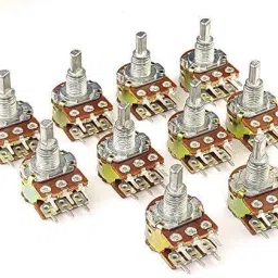 100K ohm A100,B100 dual potentiometer, variable resistor (10 Pcs) Electronic Components Electronic Hobby Kit-picture-22