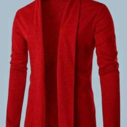Men Full Sleeve Red Shrug-image-34
