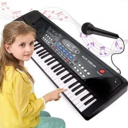 Musical Piano Keyboard with Microphone | 37 Keys, 8 Rhythms, 8 Tones-image-6