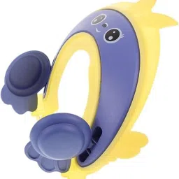 Adjustable Safe Soft Bathing Baby Shower Cap Baby Wash Hair Cap-image-9