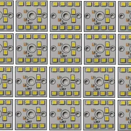 20 Pcs 9 Watt MCPCB LED Bulb Raw Material CoolDay WHITE Color Light Electronic Hobby Kit-8
