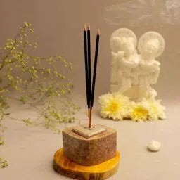 Grey Stone Incense Holder by Katkaria Creations-picture-46