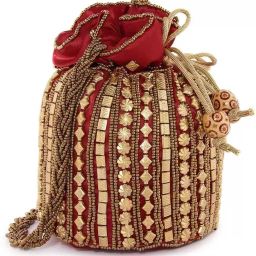 Women Red Potli-image-96
