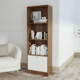 Hugo Engineered Wood Open Book Shelf-17
