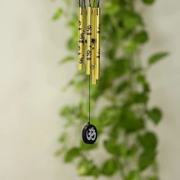 Wind Chime Metal Hanging Bells Tubes Home Decor for Positive Energy M-BF-6 Aluminium Windchime-image-53
