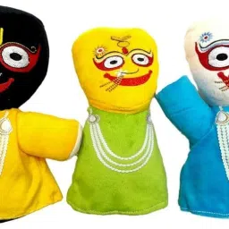 Divine Jagannatha, Baldev & Subhadra Soft Toys for Kids - 25 cm-image-43