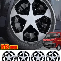 OEM Standerd Wheel Cover Hubcap Universal for Car R13 Inch Wheel Cover For Mahindra Supro LX 8 Str-image-21
