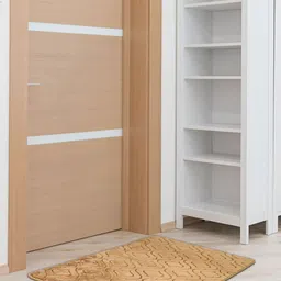 Aura GoldToned 2 Pcs Microfiber Anti-Skid Doormats-image-13