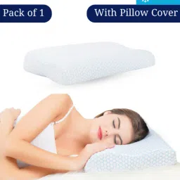 dormyo Flex Cool Cervical Contour Gel Memory Foam 20 x 11 Inch Pillow with Removable Pillowcase-picture-8
