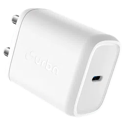 urbn UWA250WH1 25W Type C Fast Charger (Adapter Only, GaN Technology, White)-25