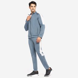domyos Men Gym Tracksuit Slimfit - Grey-picture-23