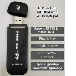 MARS 4G LTE Wireless Wifi Dongle Data card Dongle Stick with All SIM Network Support Data Card image 5
