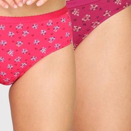 van heusen Pack of 2 Antibacterial And 4 Way Stretch Women Bikini Multicolor Panty-picture-35
