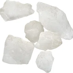 Natural Clear Quartz Rough Raw Stone 200 Grams Transparent Clear Quartz Raw Stones for Reiki Healing Crystal Rock Chunk Loose Gemstone Regular Asymmetrical Crystal Stone-31