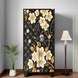 198 cm Almirah wallpaper|Almirahr sticker|3d Almirah sticker |Door sticker( AL_124 Self Adhesive Sticker-image-4