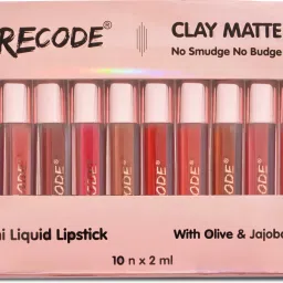 Clay Matte Liquid Lipstick (10 X 2ML)-32