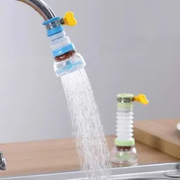 PVC 360 DegreeRotation Regulator Water Filter Tap, Random Color, Painted Finish PVC 360 DegreeRotation Regulator Water Filter Tap, Random Color, Painted Finish Pillar Tap Faucet-picture-20