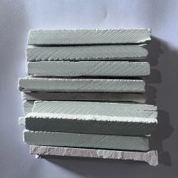 500gm Earthy &crunchy slate pencil bar White School , Collage & Home Use Slate Pencils-image-29