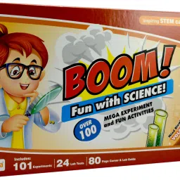 ekta Fun with Science | Science lab Kit | 101 Experiments Inside | 24 lab Tool | 80 Page Career and lab Guide | 8 + Year Children image 2