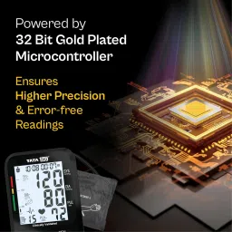 TATA 1mg BP-04 Clinically Validated Blood Pressure Monitor with Gold Plated Microprocessor Bp Monitor image 3
