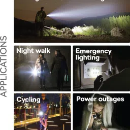 philips 3 Mode Flashlight, 2000mAh Li-ion Battery, 400 lm, IP44, Type-C, SFL1181/56 Torch image 5