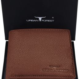 Men Casual, Formal, Trendy Brown Genuine Leather Wallet-image-44