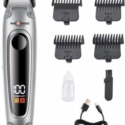 Pick Ur Needs Premium Look Hair Cutting Machine With Smart LED Display 4 In 1 Adjustment BladeShaver For Men-2